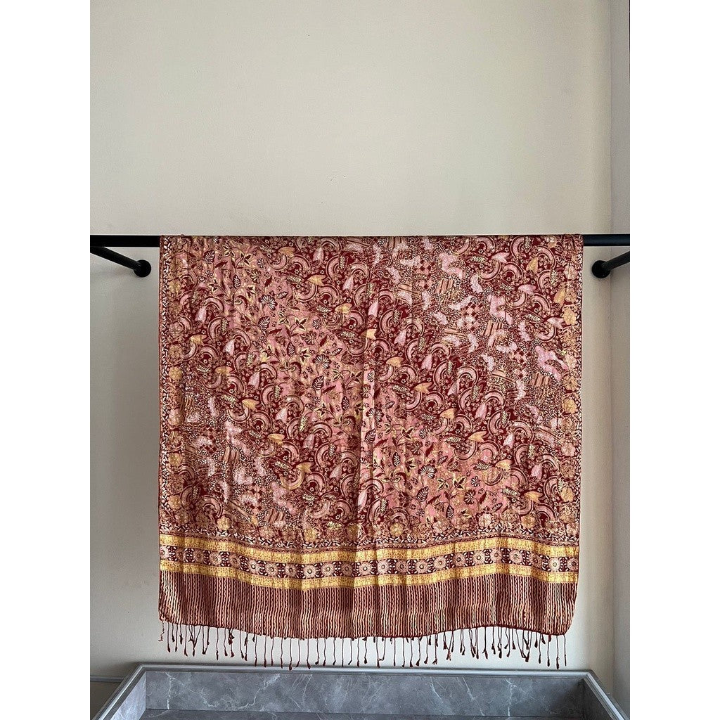 Selendang Sutra Batik Tulis 31