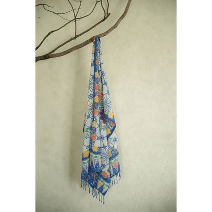 Selendang Batik Encim Kawung