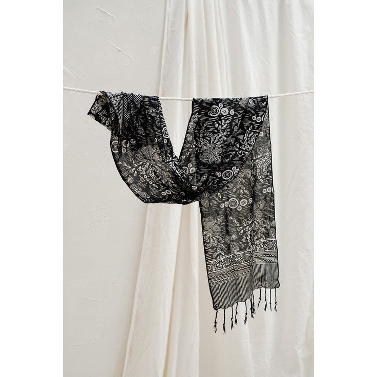 Scarf Batik E71 Black