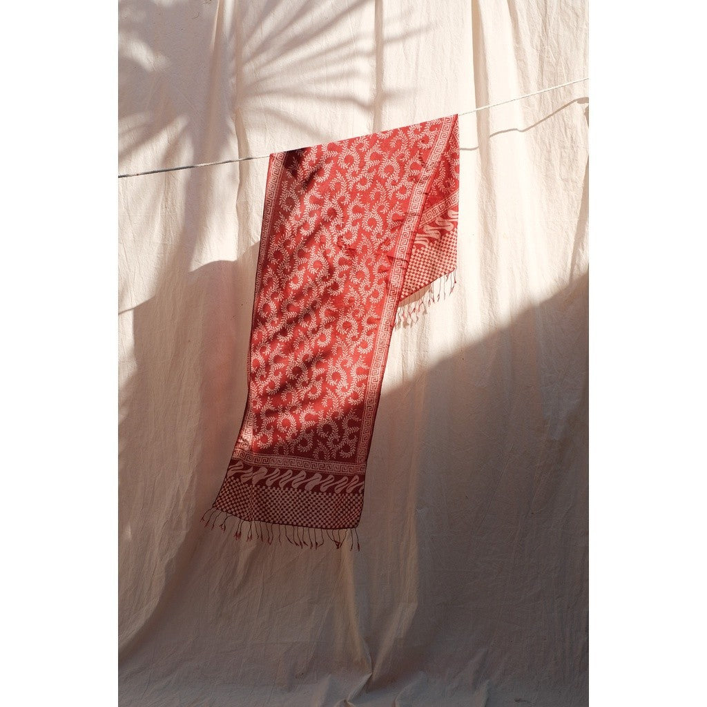 Scarf Batik Ganggang - Pink