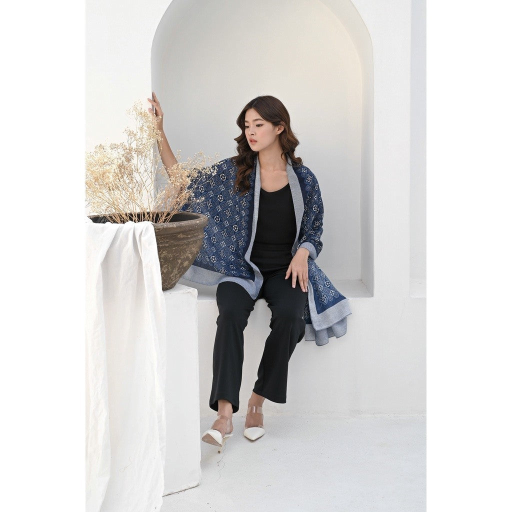 Talitha Blue Shawl