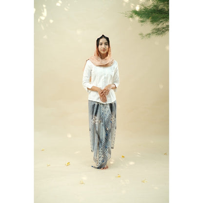 Embroidery Hijab Shawl - Flora - Milo