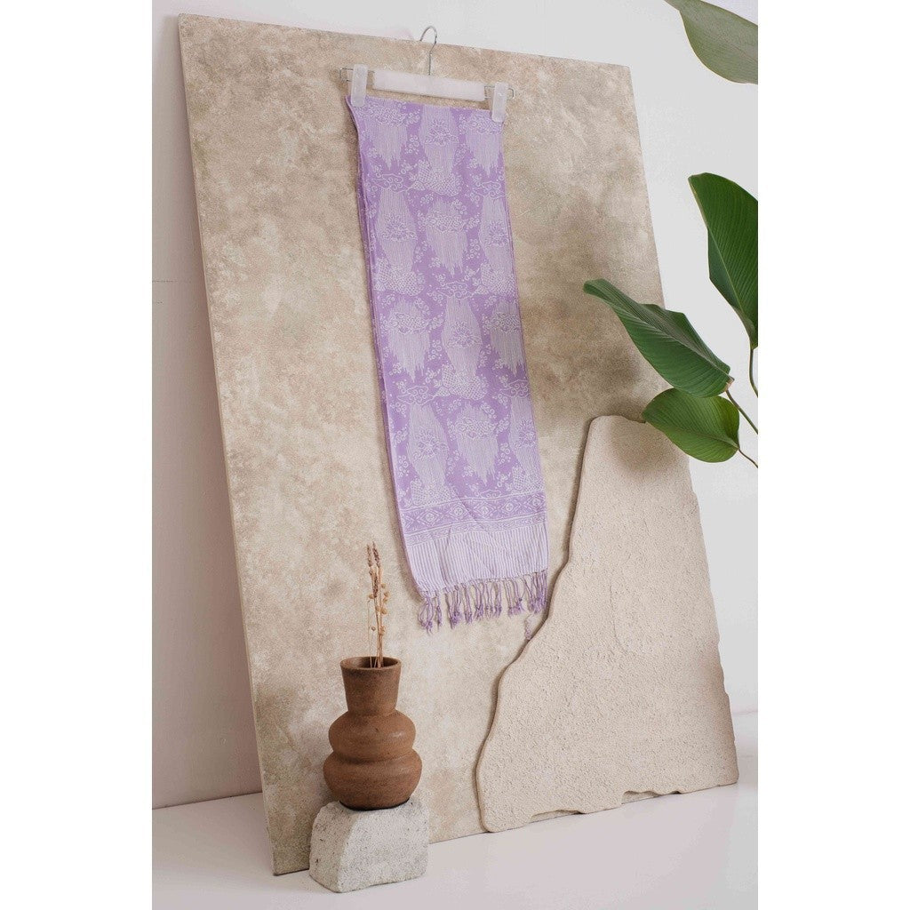 Scarf Batik J73 Purple