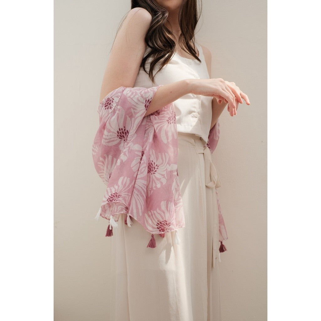 Marissa Pink Shawl