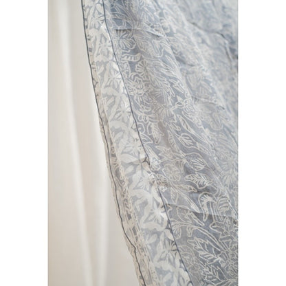 Selendang Batik Sutra Grey 04
