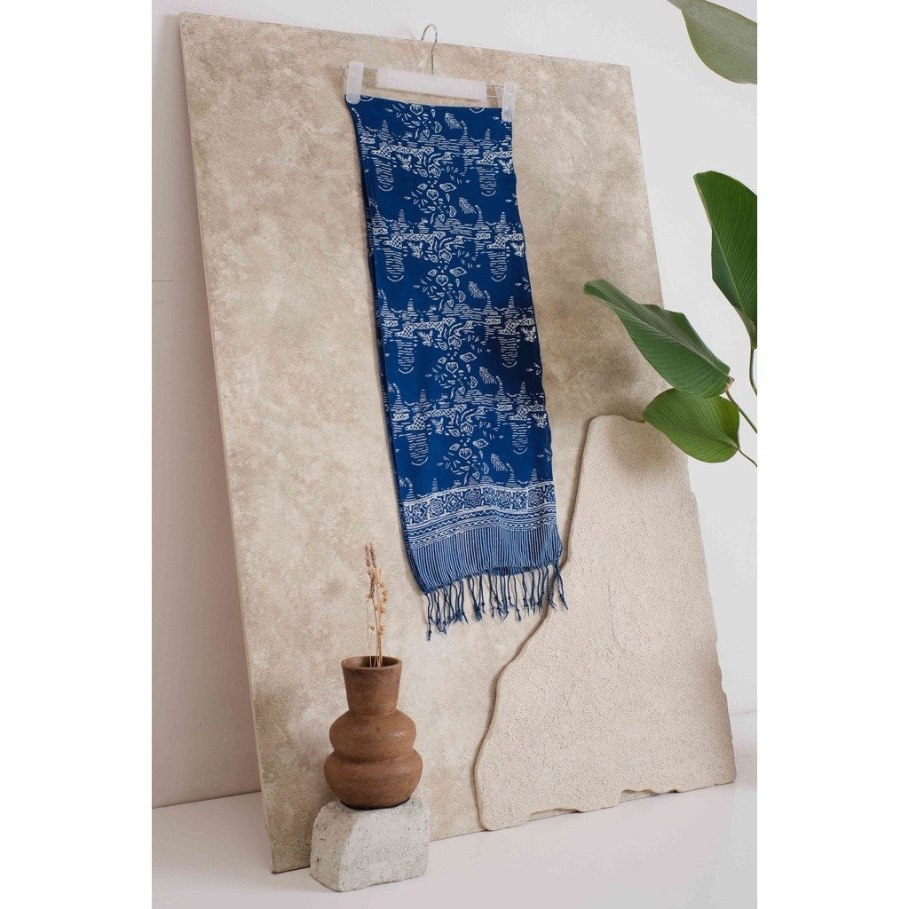 Scarf Batik C7 Blue