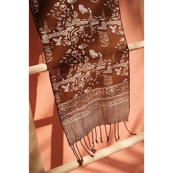 Scarf Batik G7 Brown