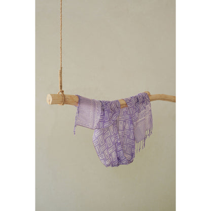 Scarf Batik J4 Purple