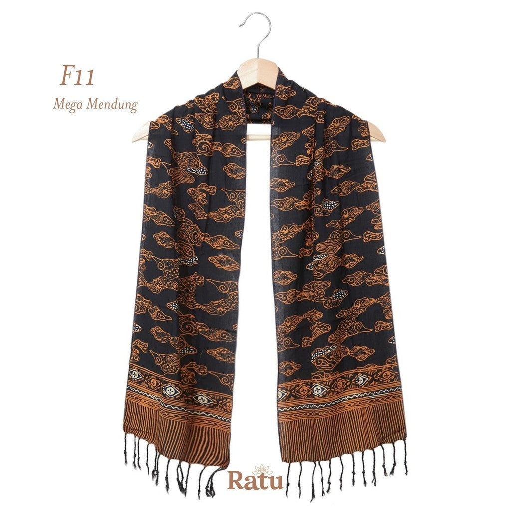 Scarf Batik F11 Sogan