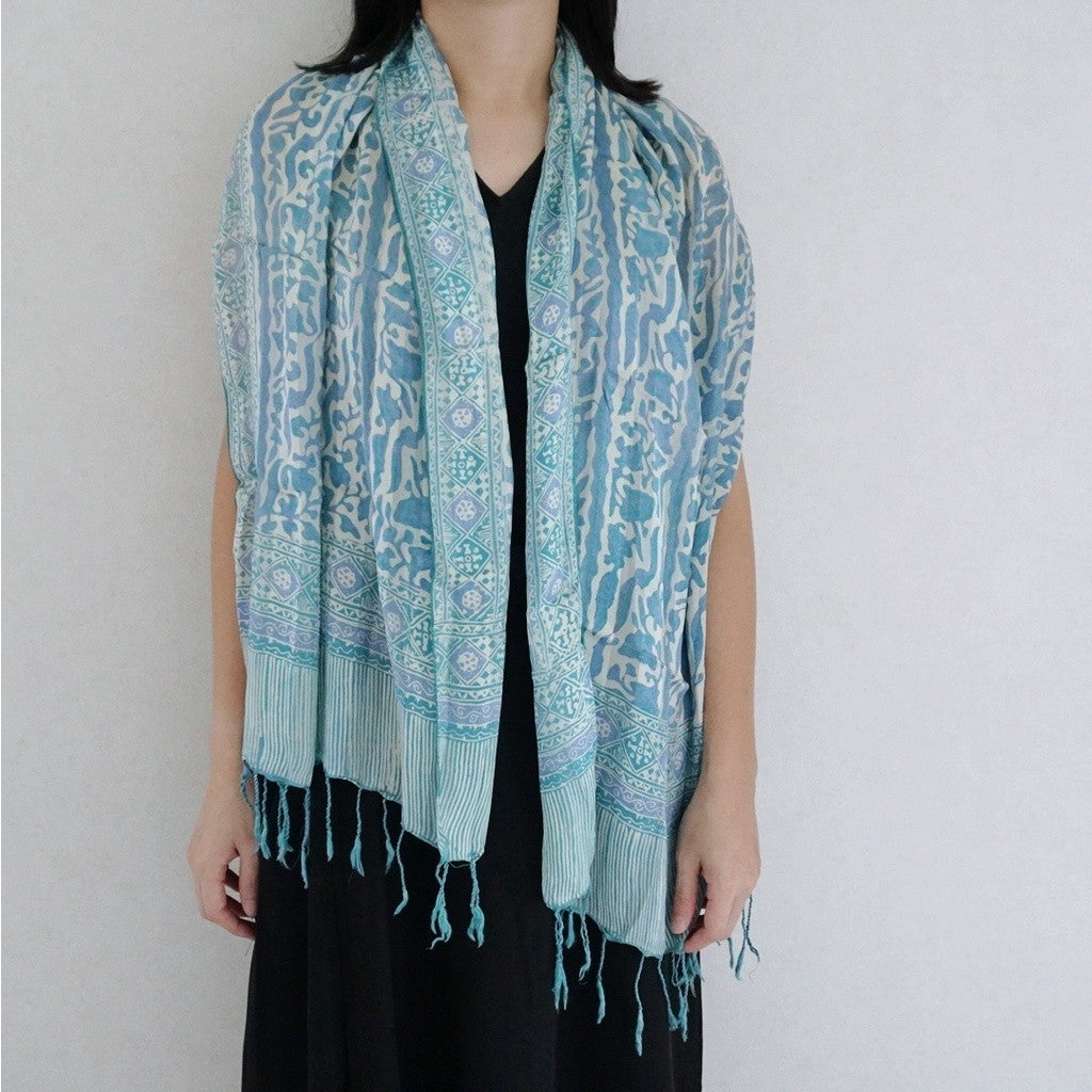 Syal Batik Sutra Tosca 03