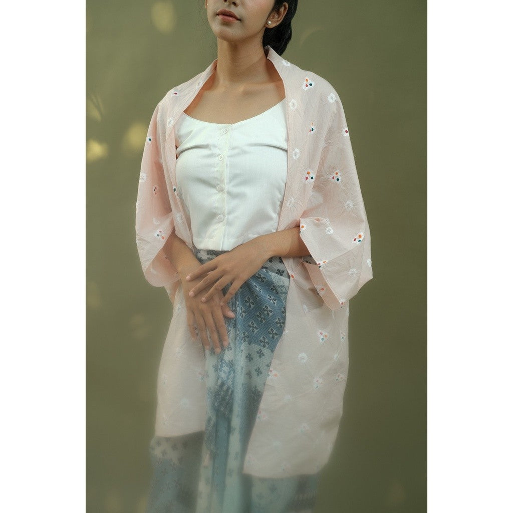 Manika Outer - Light Cream