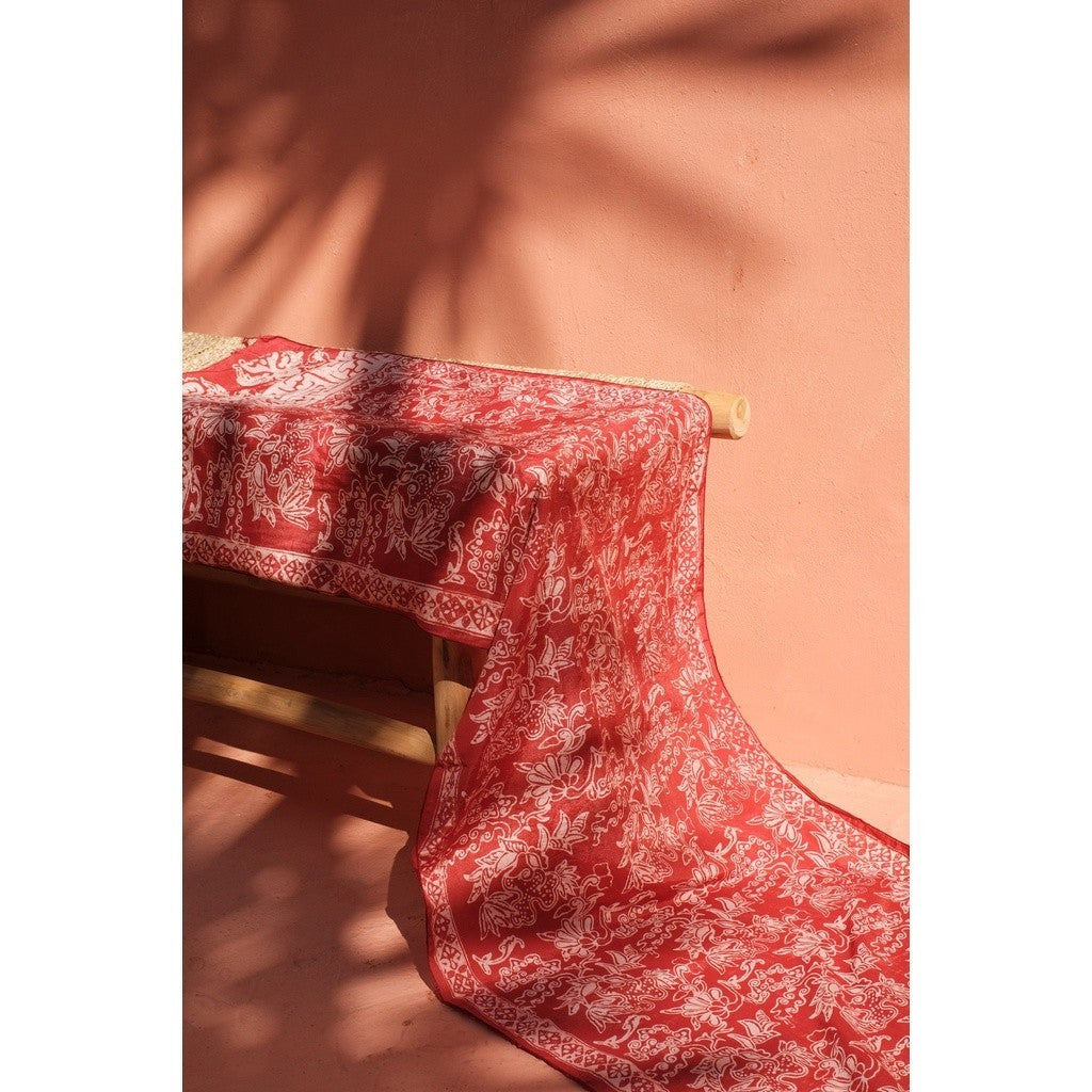 Scarf Batik Banyumasan - Pink