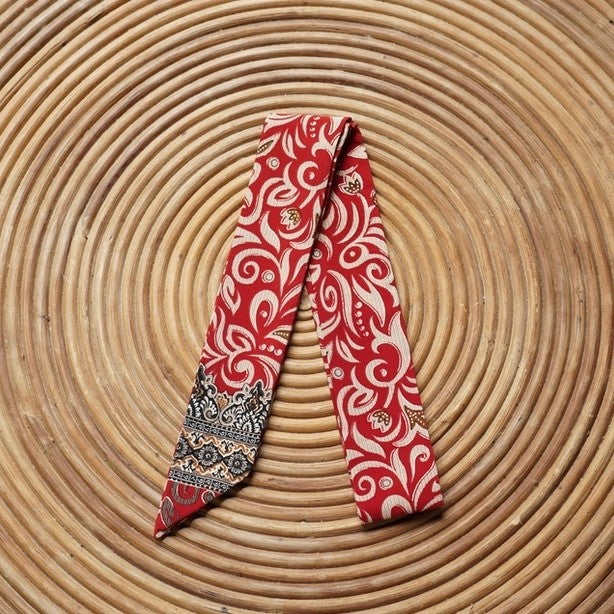 Bunga Merah - Twili Pita Syal