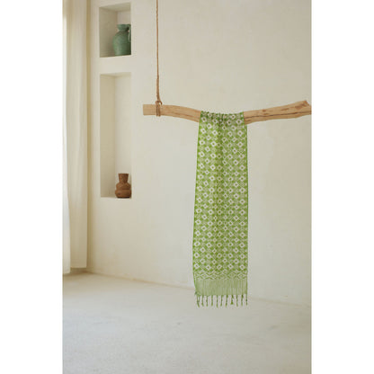 Scarf Batik TCi Kawung 4 Green