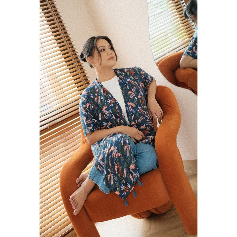 Elok Outer in Blue