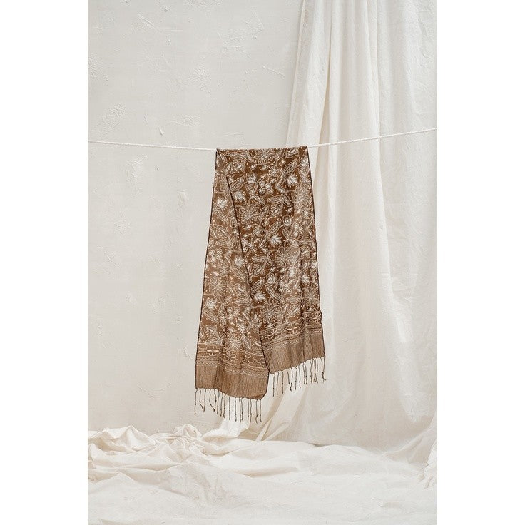 Scarf Batik G2 Brown