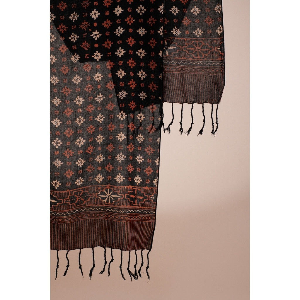 Scarf Batik F51 Sogan