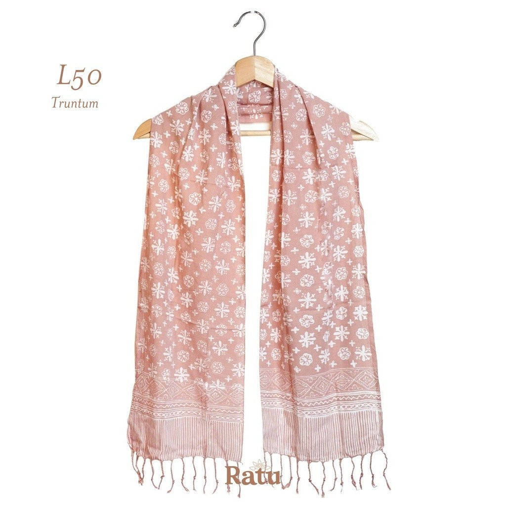 Scarf Batik L50 Cream