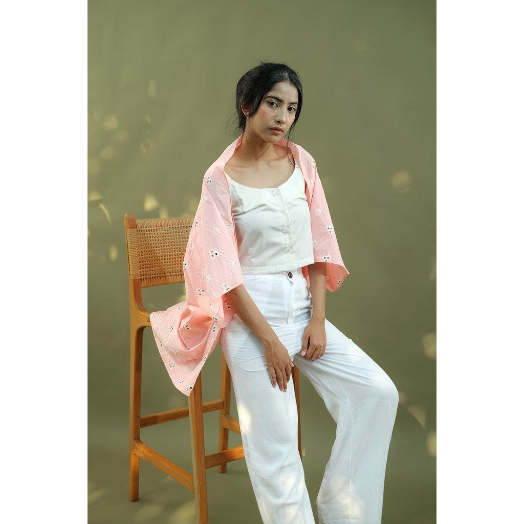 Manika Outer - Light Pink