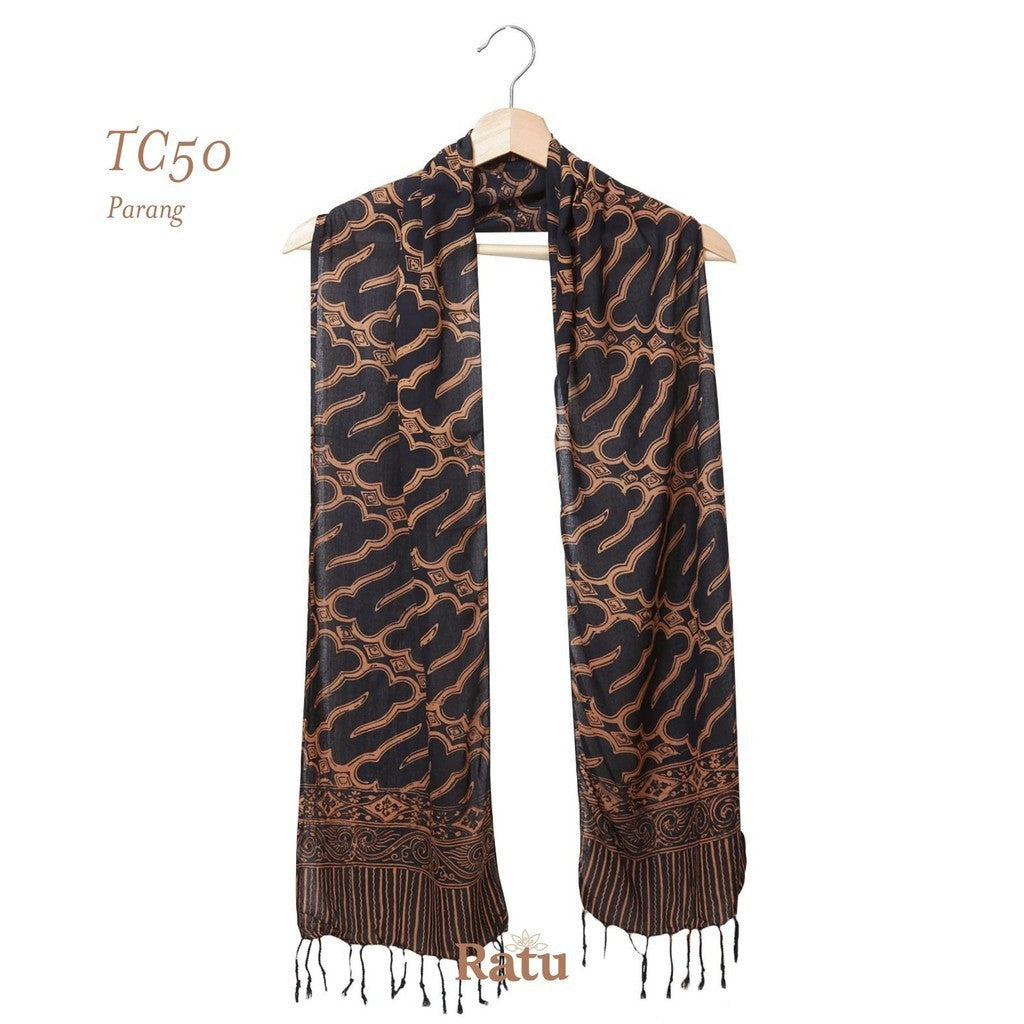 Scarf Batik TC50 Sogan