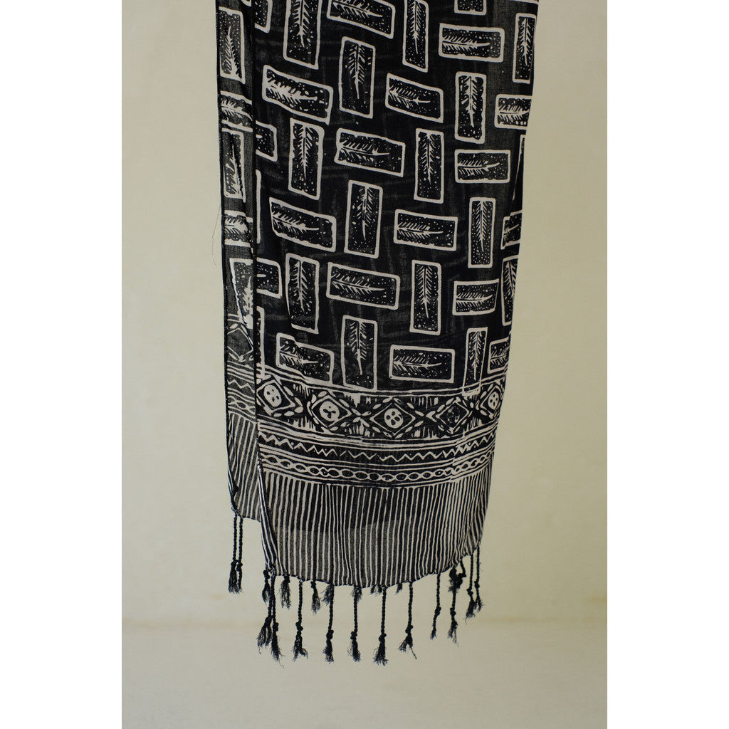 Scarf Batik E4 Black