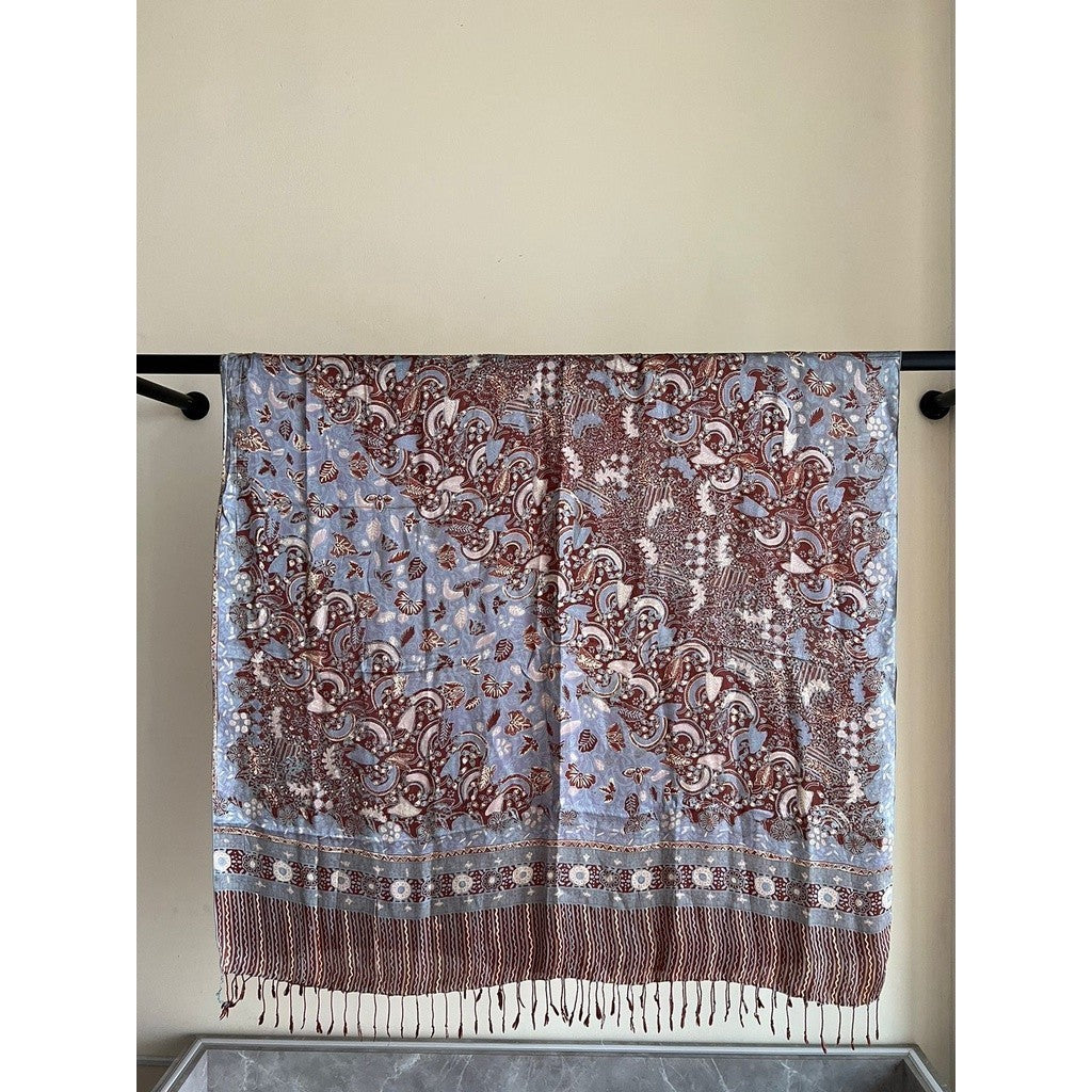 Selendang Sutra Batik Tulis 33