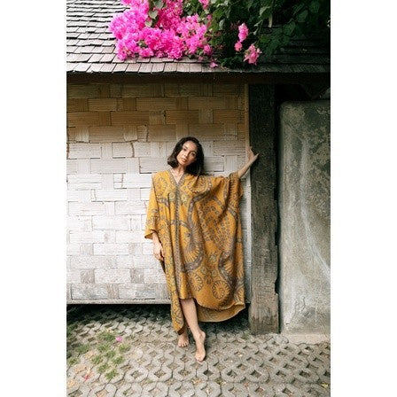 Amira Kaftan Dress Batik 11