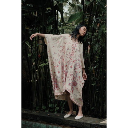 Amira Kaftan Dress Batik 18
