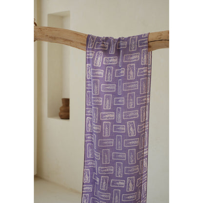 Scarf Batik J4 Purple