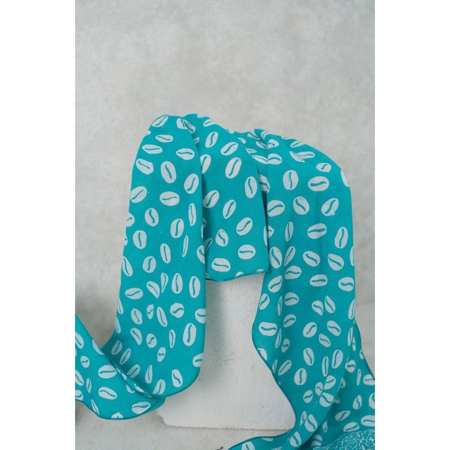 Scarf Batik Biji Kopi Tosca