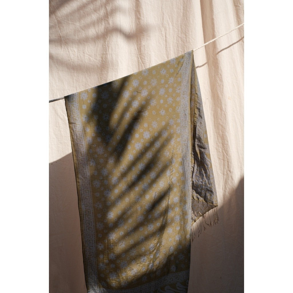 Scarf Batik Melati - Green