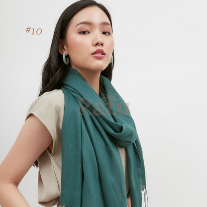 Plain Pashmina Cashmere 10