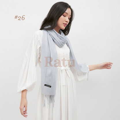 Plain Pashmina Cashmere 26