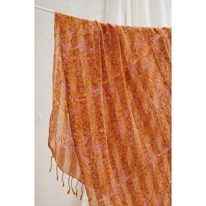 Selendang Batik Sutra Gold 01