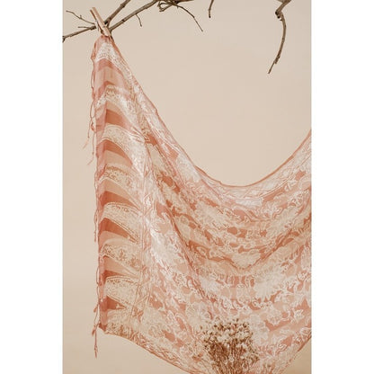 Syal Batik Sutra Cream 04