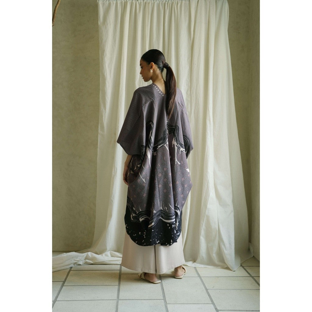 Amira Kaftan Dress Batik 20