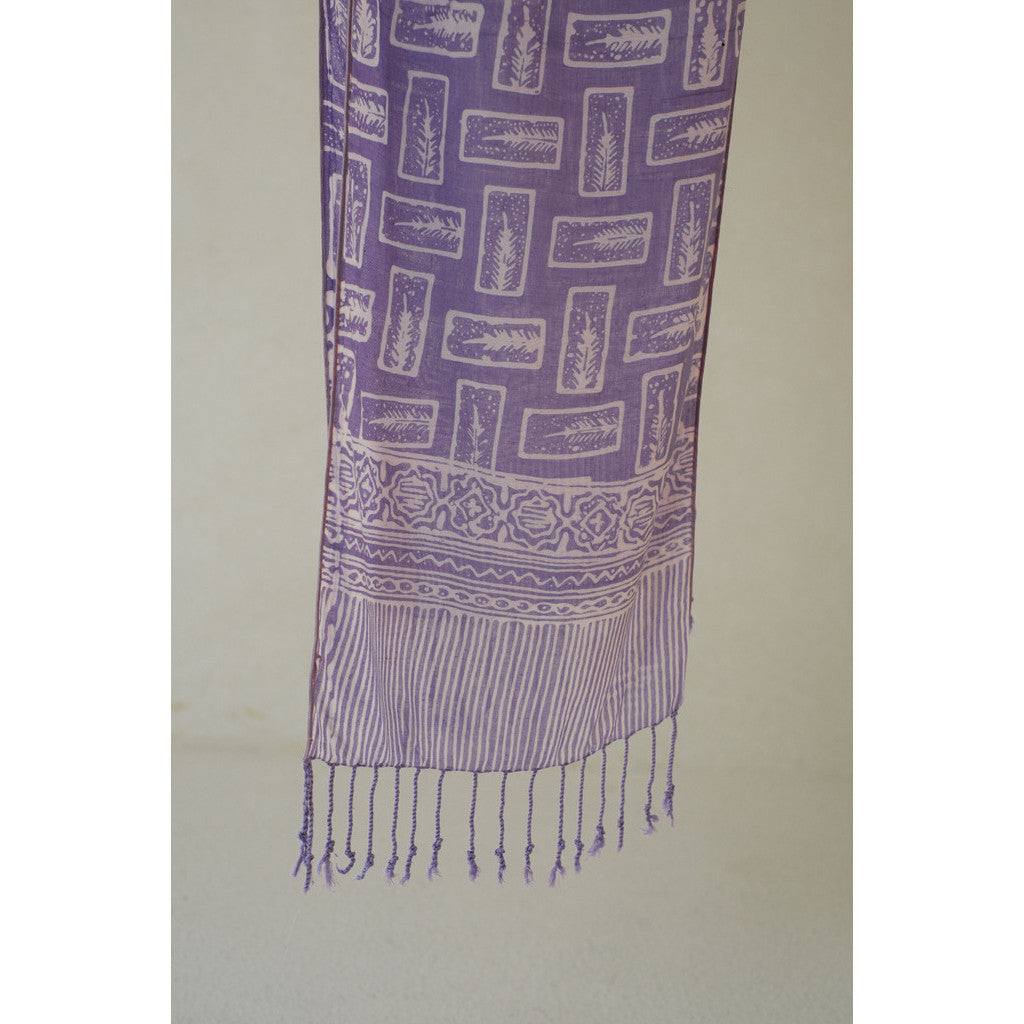 Scarf Batik J4 Purple
