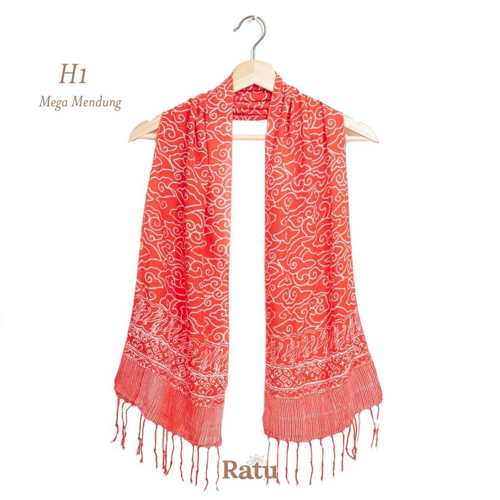 Scarf Batik H1 Orange