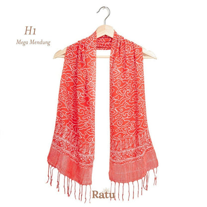 Scarf Batik H1 Orange