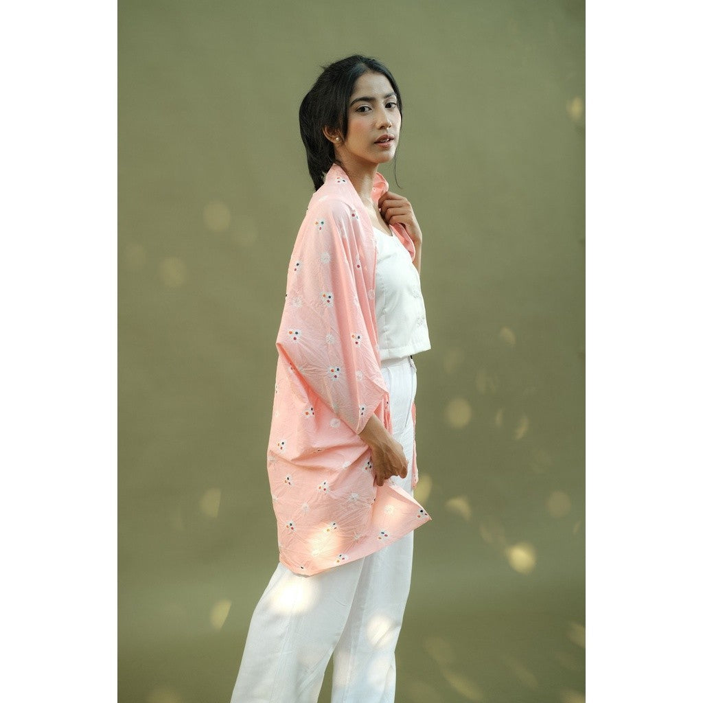 Manika Outer - Light Pink