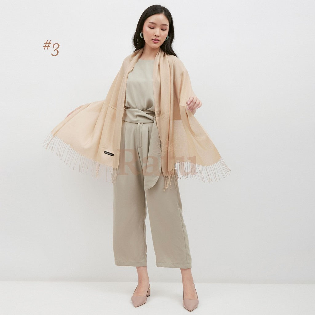 Plain Pashmina Cashmere 03