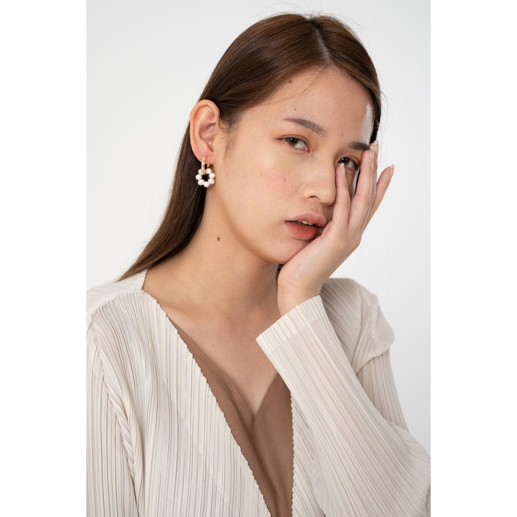 Gemma-Freshwater Pearl Earrings/Anting Mutiara Wanita
