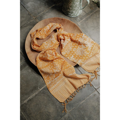 Scarf Batik K90 Yellow