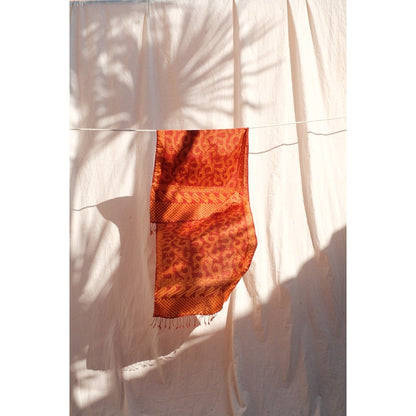 Scarf Batik Ganggang - Orange