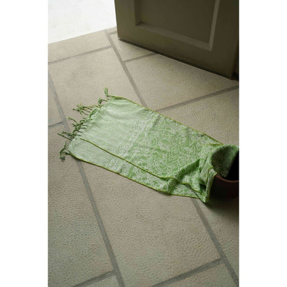 Scarf Batik TCi Mega Mendung Green