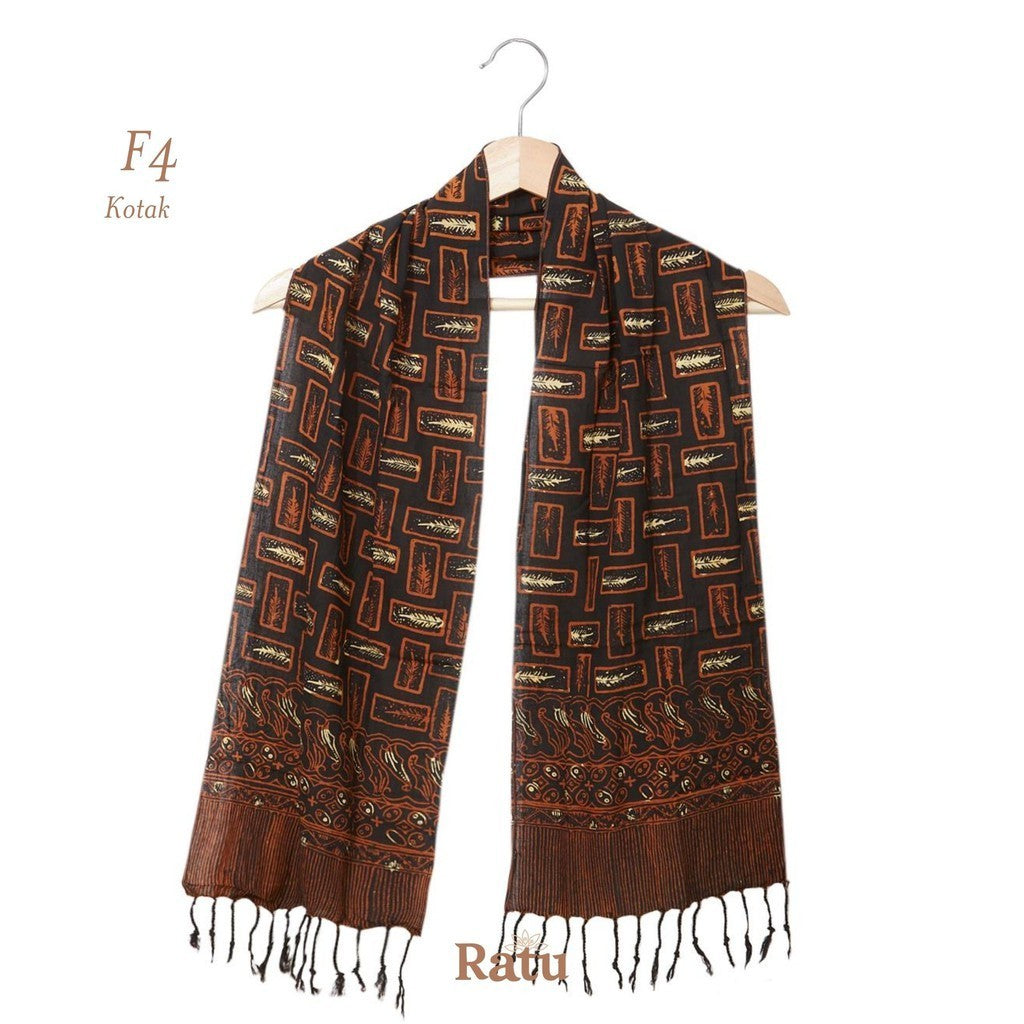 Scarf Batik F4 Sogan