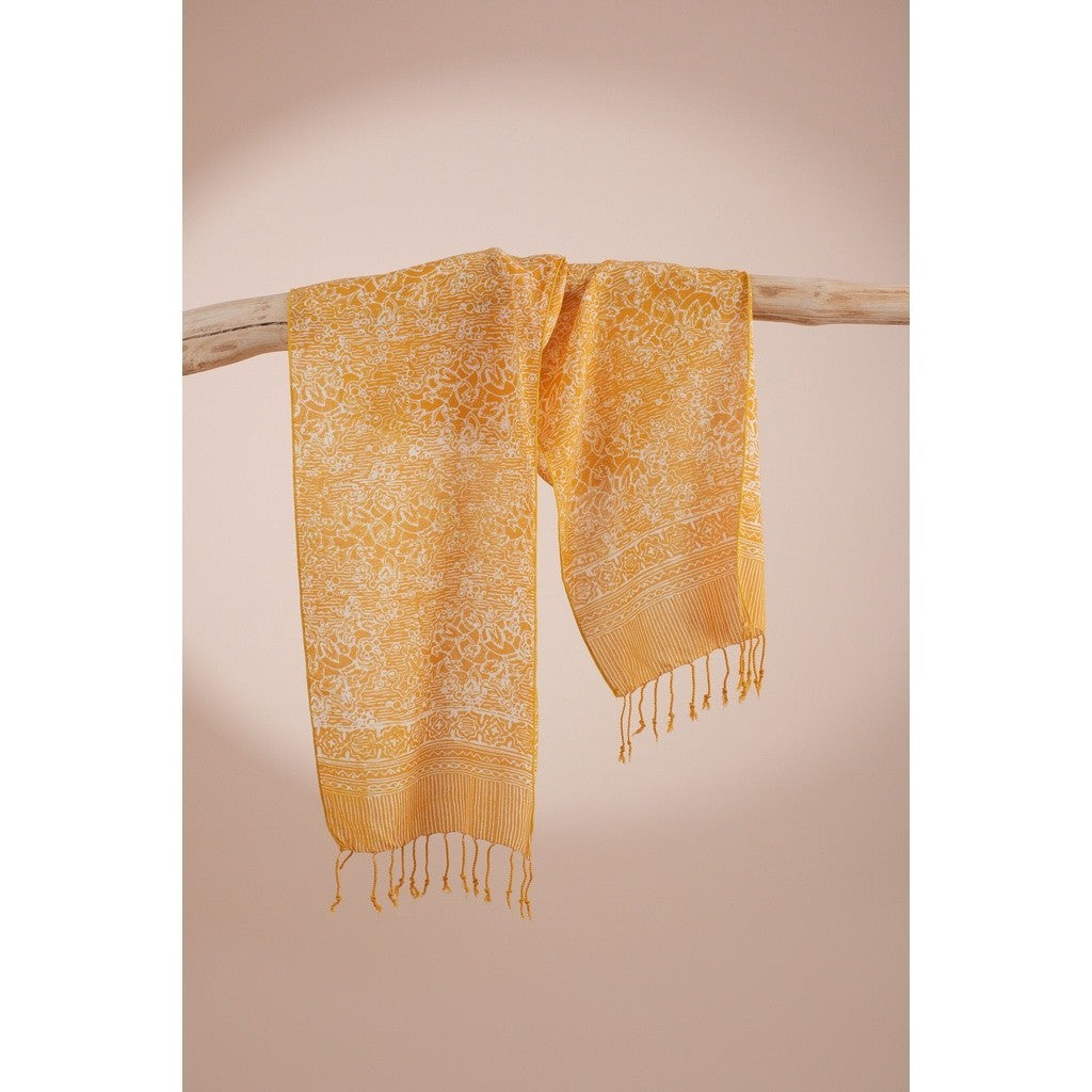 Scarf Batik K82 Yellow