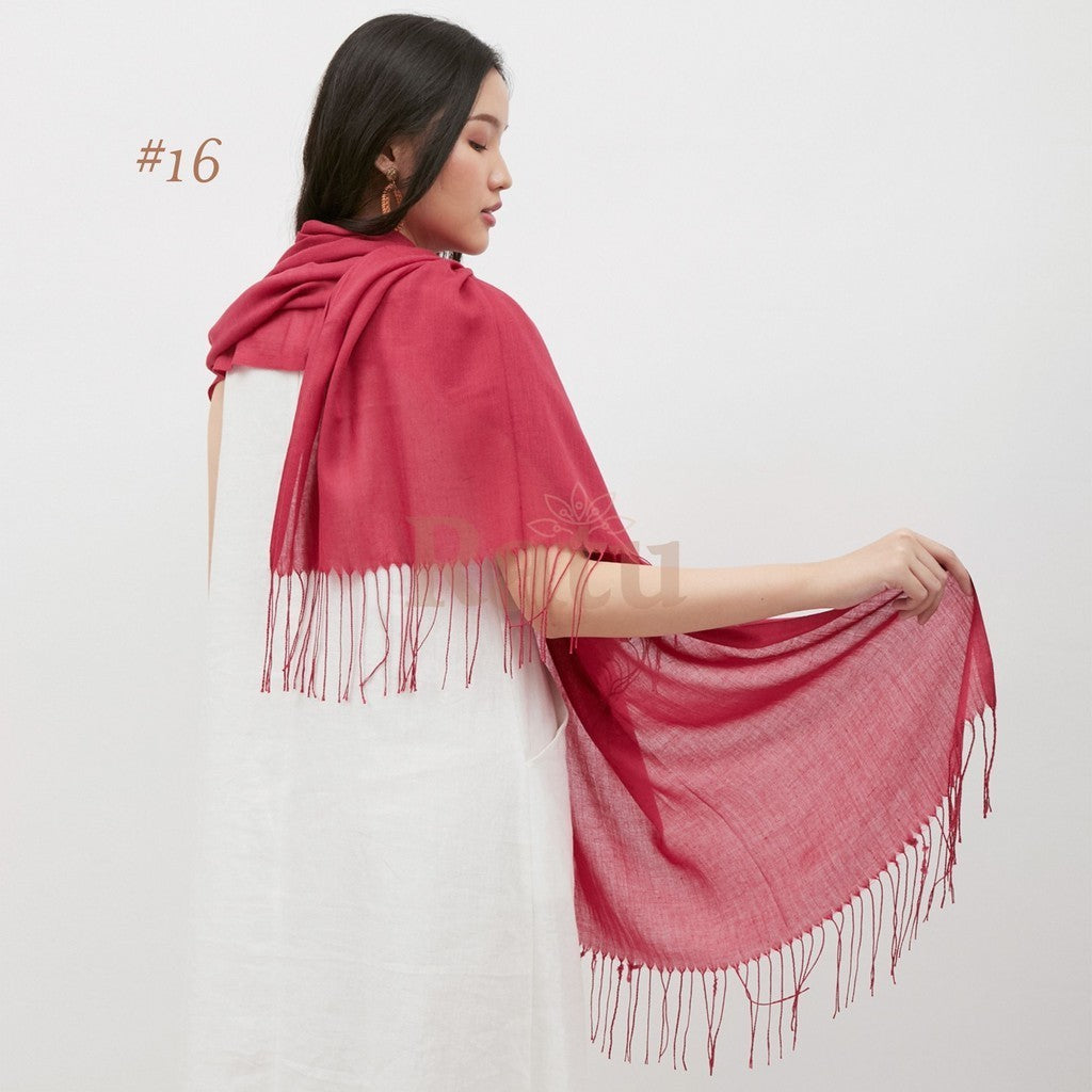 Plain Pashmina 16